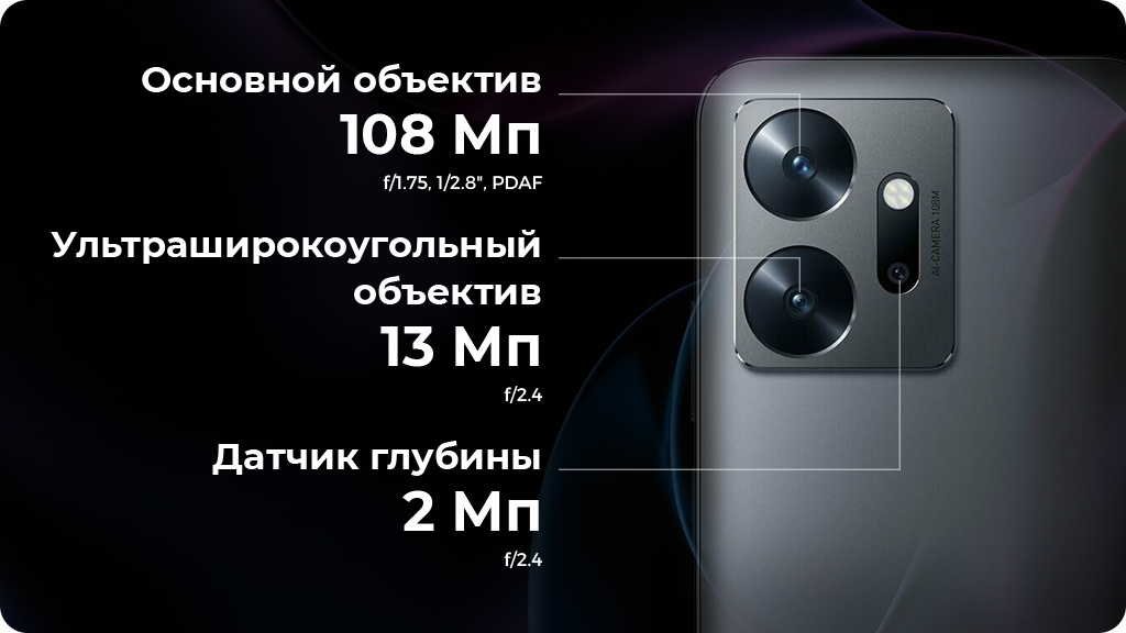 Infinix Zero 20 8/256Gb Черный