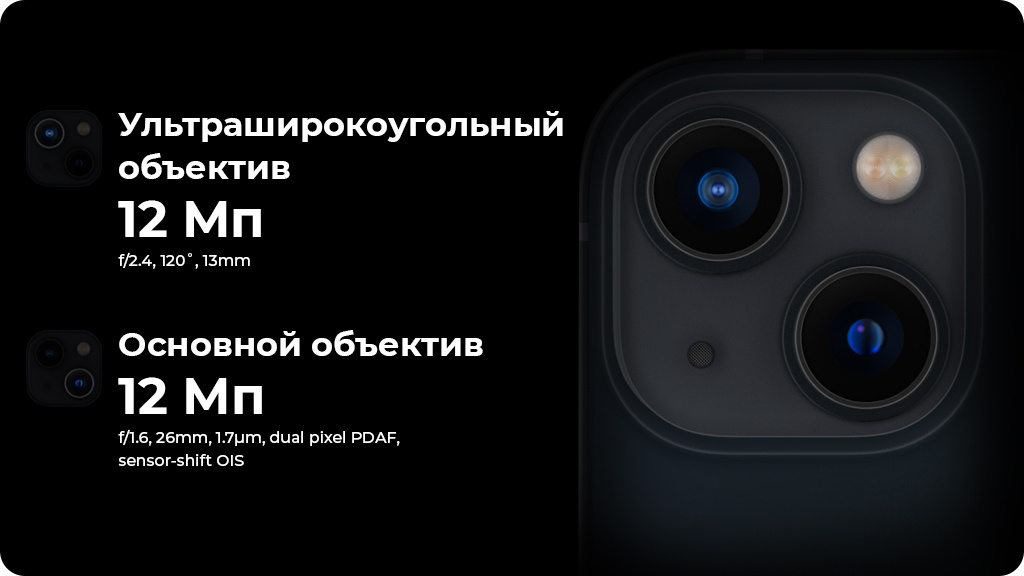 Apple iPhone 13 512Gb Сияющая звезда nano SIM + eSIM