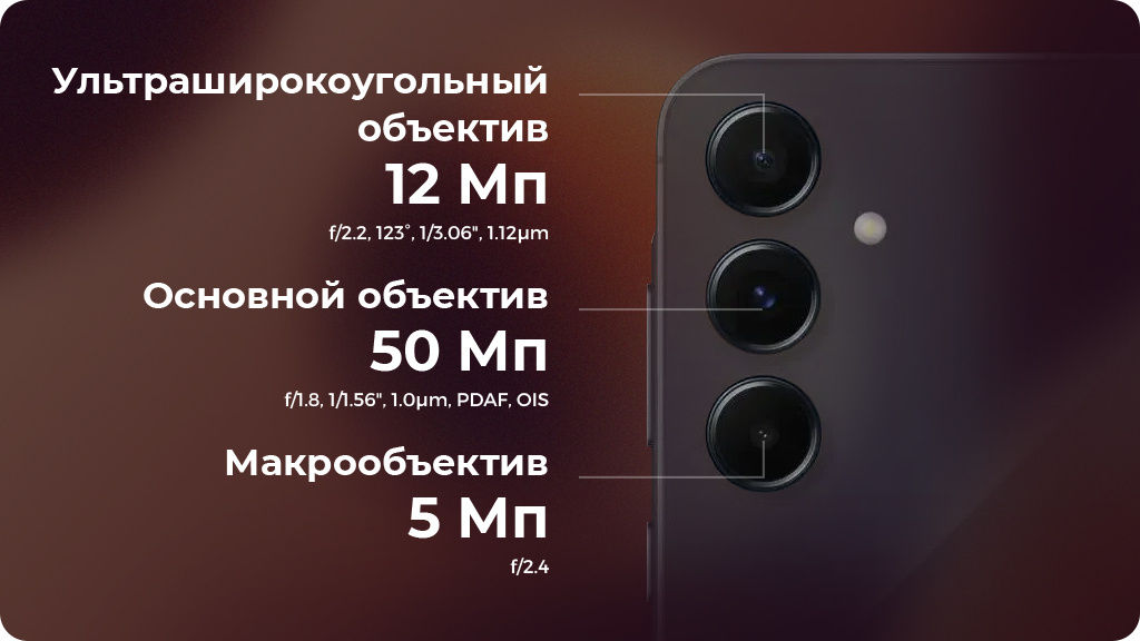 Samsung Galaxy A55 5G 8/128GB A556E Голубой