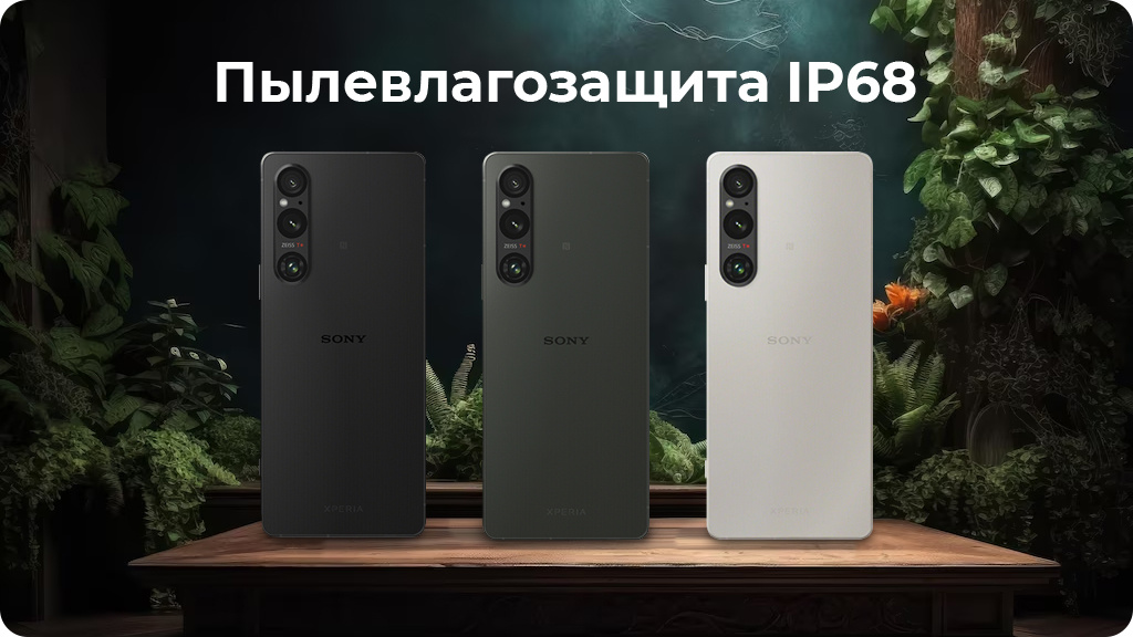 Sony Xperia 1 V 12/512Gb Черный Global Version